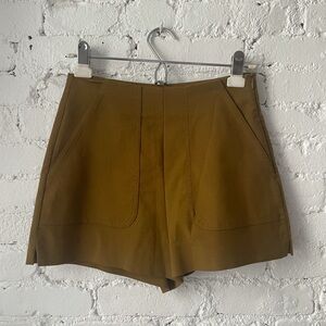ZARA Olive Brown Hot Pants / SZ: XS